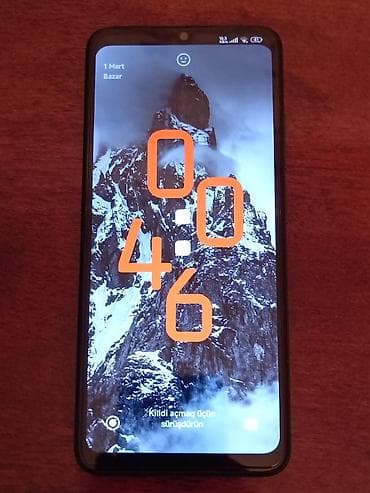 xiomi redmi 12: Redmi 12C, 128 GB, rəng - Qara, Barmaq izi — 4