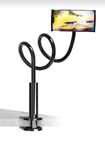 Masa, yataq üçün telefon tutacağı. 130sm. - 360° fırlanan başşlıq. - lalafo.az -da Masa, yataq üçün telefon tutacağı. 130sm. - 360° fırlanan başşlıq. -
