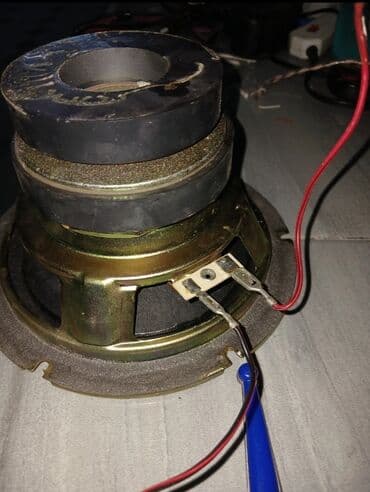 сабвуфер в машину: Б/у Sony Колонка, Тип - Сабвуфер, цвет - Черный — 4