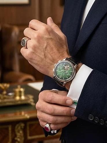 amerika saati: Yeni, Qol saatı, Patek Phillipe, rəng - Yaşıl — 3