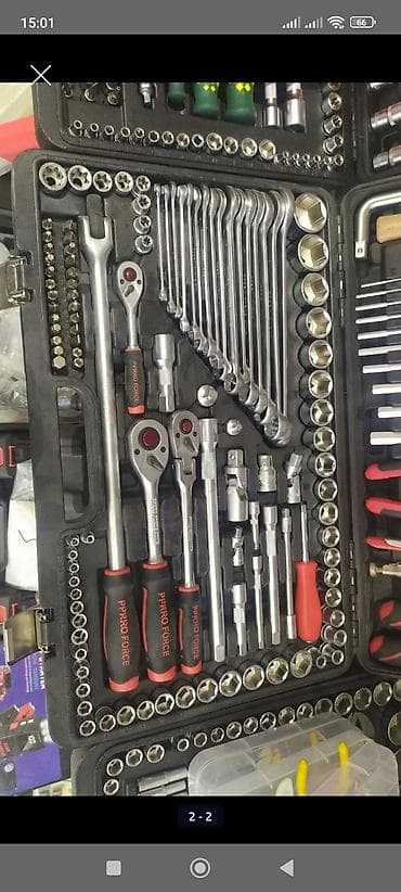 electro moto: Peşəkar alət dəsti – geniş komplekt, sərt plastik çamadanla Məzmun — 2