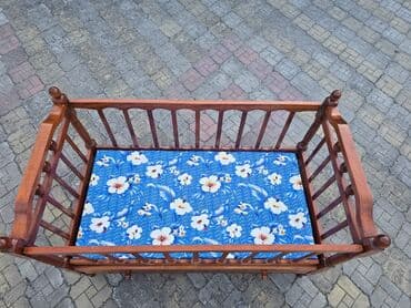 купим вашу мебель бу: Для девочки и мальчика, Четырехугольная, Колыбель, С бортиками, С матрасом, С механизмом качания — 5