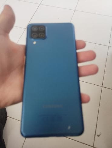 samsung e350: Samsung Galaxy A12, цвет - Голубой, Две SIM карты — 2