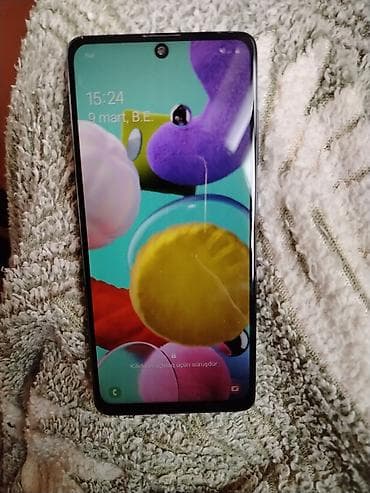 Samsung Galaxy A51, 128 ГБ, цвет - Черный, Отпечаток пальца — 4