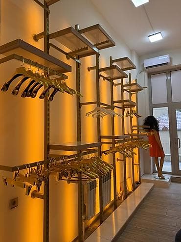 şitlər: Butik üçün divar vitrin sistemləri və asqı dəstləri - Modul tipli — 6