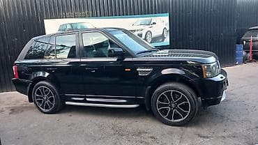 mersedes s class: Land Rover Range Rover Sport – qara rəngli, tam ölçülü premium SUV — 3