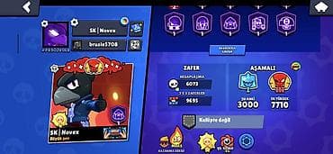 bilezik: Brawl Stars hesabı – yüksək kubok və zəngin kontent - Kupa yolu — 2