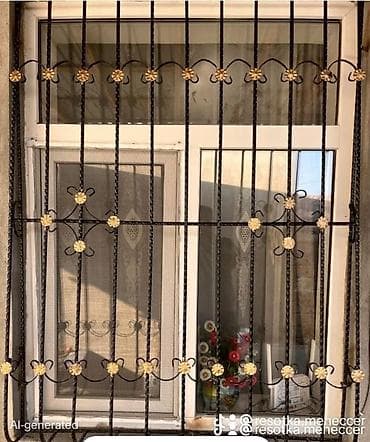 Təmir və tikinti: Dəmir pəncərə barmaqlıqları – dekorativ və təhlükəsizlik məqsədli həll — 2