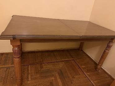 Qonaq masası, Taxta, Dördbucaq masa