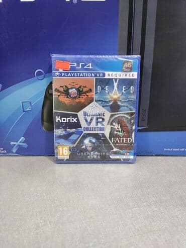 dvd disk oyun: Playstation 4 üçün ultimate vr collection oyun diski. Tam yeni — 1