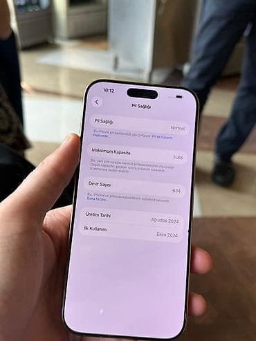 ikinci el iphone 16 pro: IPhone 16 Pro Max, 256 GB, Ağ — 4