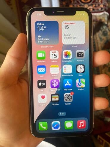 ayfon 7 32: IPhone 11, Ağ, Face ID — 2