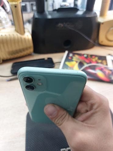Mobil telefon və aksesuarlar: IPhone 11, Yaşıl, Zəmanət, Face ID — 2
