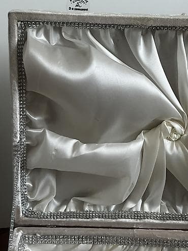 Декор и интерьер: Zərif dizaynlı dekorativ sandıq/qutu - Material: yumşaq məxmər — 2