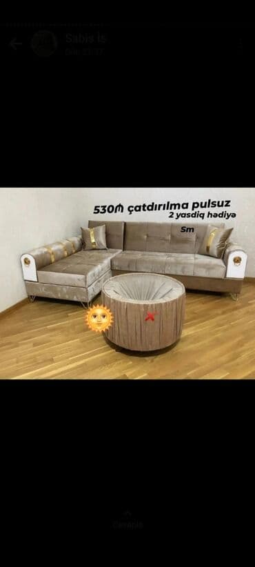 işlənmiş künc divanları: Künc divan, Yeni — 1