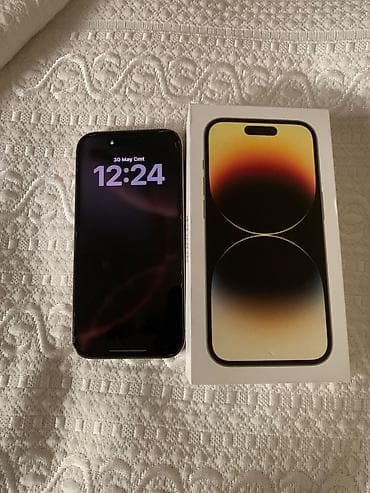 dgi mikrofon: IPhone 14 Pro, Qızılı, Face ID — 3