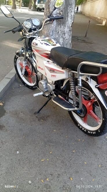 moped təkər: Mondial - af50, 80 sm3, 2022 il, 150000 km — 1