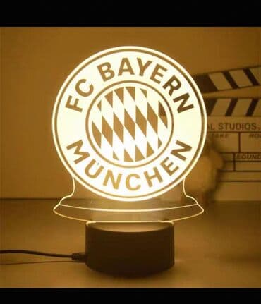 Futbol suvenir hədiyyəlik İşıqlı suvenirFutbol komandalarının işıqlı — 6