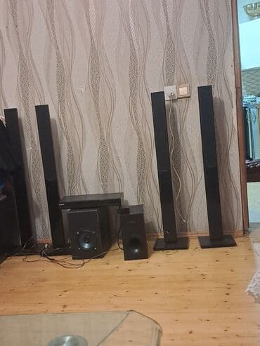 Ev kinoteatrı akustik sistemi - Tam set: 4 ədəd hündür “tower” sütun