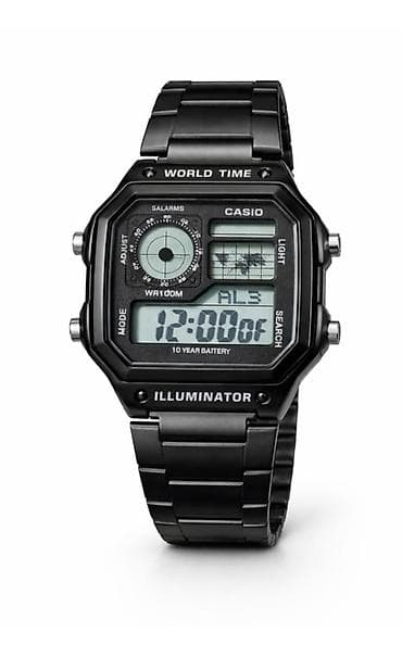 Yeni, Qol saatı, Casio, rəng - Qara