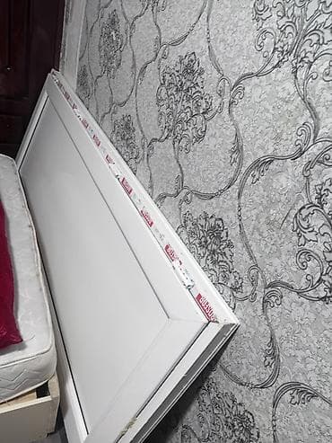 Ağ rəngli otaq qapısı eni 87 uzunu 216 - Material: MDF/taxta əsaslı — 1