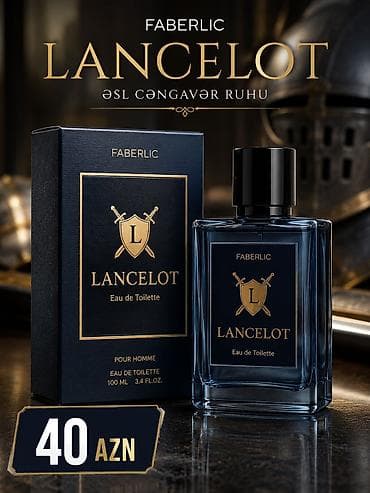 Faberlic Lancelot Eau de Toilette – “Əsl cəngavər ruhu”. Kişilər üçün