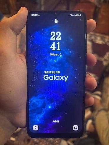 iphon 14 pro: Samsung Galaxy A03s, 32 GB, rəng - Qara, Barmaq izi — 1