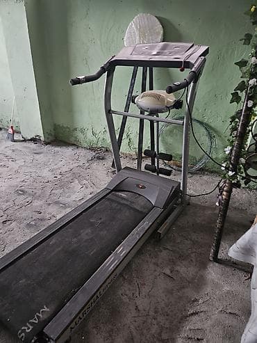 Шлемы: Marshall Fitness qaçış trenajoru - Elektrikli treadmill – idarə — 2