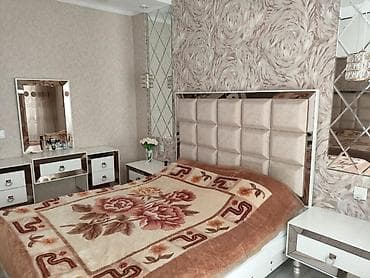 Двуспальная кровать, 2 тумбы, Турция, Б/у — 1