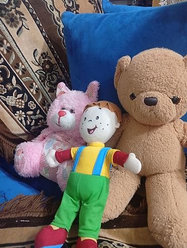 hello kitty oyuncaq: Oyuncaq dəstı – 3 ədəd - Ayı balığı plyüş oyuncağı: klassik — 3
