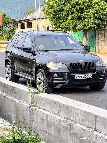 panel satış: BMW X5 (E70) – Qara rəngli, 5 qapılı premium SUV Mühərrik və ötürmə — 4