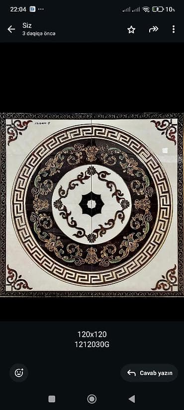 metlax sekilleri: Marmar naxışlı mərmər effektli dekorativ döşəmə panelləri — 2