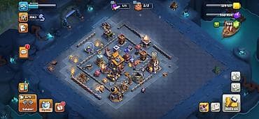 daş qiyməti: Clash of Clans hesabı – inkişaf etmiş kənd və binaçı bazası Əsas — 4