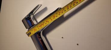 Hamam üçün aksessuarlar: Grohe smesitel. Almaniya istehsali orijinal. Hrom rengli. Istifada — 2