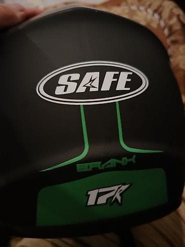 x9 skuter: SAFE brendinin tam üzlüklü motosiklet dəbilqəsi - Rəng və dizayn: mat — 6