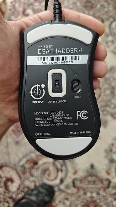 razer mouse: Gaming Mouse Razer DeathAdder V2 REAL ALICIYLA razilawmaq olar. Cox — 2