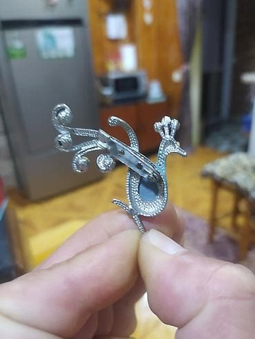 Bəzək sancaqları dəsti - Mövzu: klassik və dekorativ broşlar - 4 ədəd — 3