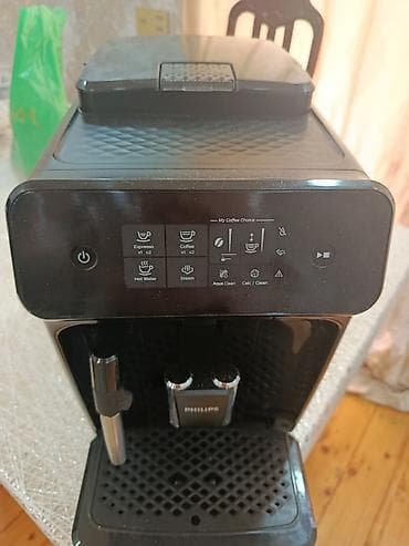 ev kinotetri: Qəhvə maşını Philips, Avtomat, Su qabı ilə, İşlənmiş — 2