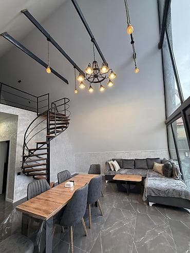 qala ramanada ev satilir: İcarəyə verilir – müasir loft tipli 2 mərtəbəli A-Frame - Hündür — 3