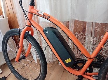 электрический скутер в баку: Hurley Layback S elektrik velosipedi - Rəng: narıncı - Çərçivə — 4