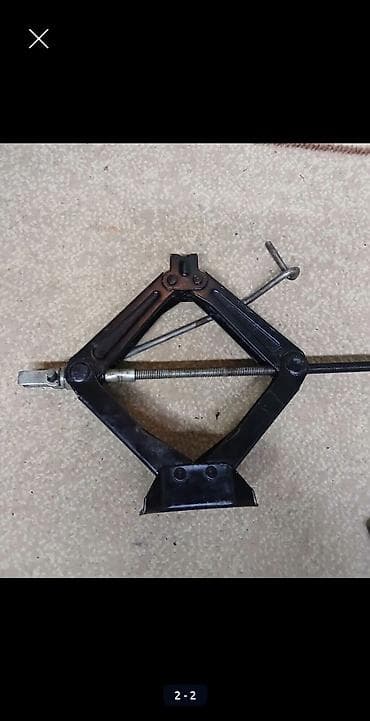 домкрат: Avtomobil üçün mexaniki “gəlinci” (scissor jack) - Tip: Mexaniki — 1