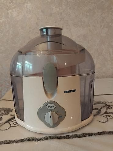 Geepas şirəçıxaran - Marka/model: Geepas juicer - Korpus: ağ rəngli