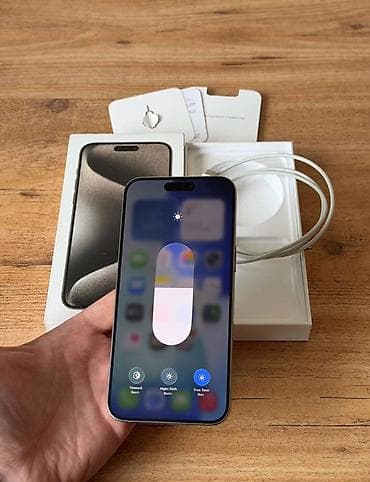 Мобильные телефоны и аксессуары: IPhone 15 Pro, 256 ГБ, Natural Titanium, Face ID — 2