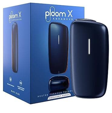 Ploom X Advanced – tütün qızdırma cihazı (Navy Blue) - Rəng: Tünd göy