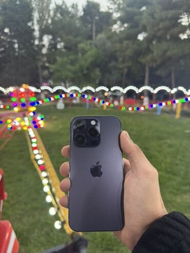 купить айфон 13 про: IPhone 14 Pro, 128 GB, Deep Purple, Face ID — 1