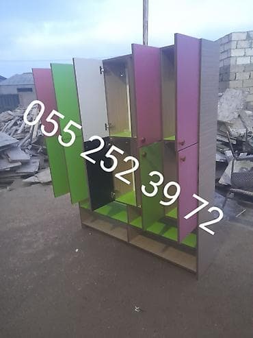 Для девочки и мальчика, Новый, 5 дверей, Распашной, Прямой шкаф — 3