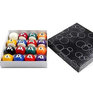 🎱 Professional Billiard Daşları – 57 mm 🔥 Billiard sevənlər üçün