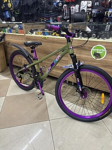 velosiped rambo 24: Yeni Şəhər velosipedi 24", sürətlərin sayı: 21, Ödənişli çatdırılma — 1