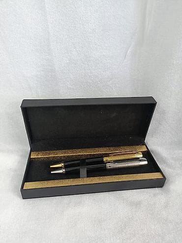 Ручки: Qelemler hedıyyelık 2 qoşa qelem 20 m.qabla, tek qelemler 15 m — 1