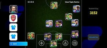 купить футбольную форму в баку: EFootball hesabı – Arsenal temalı komanda quruluşu - Oyun: eFootball — 1